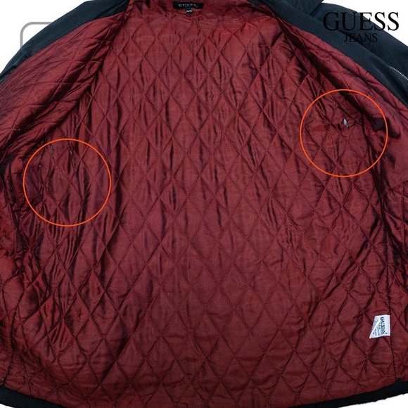 Guess Men's Black Jacket (Size XL) - Picture 6 of 6